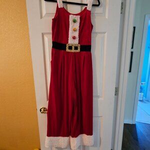 Women's Born Famous Christmas Jumpsuit Size Small